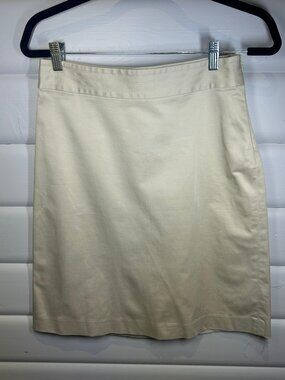 Banana Republic Khaki Pencil Skirt Size 2